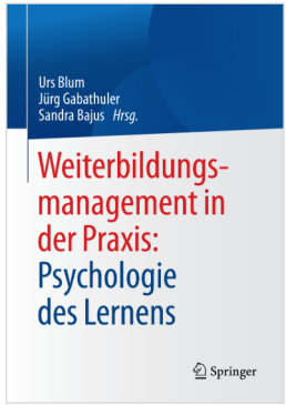 Cover Weiterbilungsmanagement in der Praxis Psychologie des Lernens